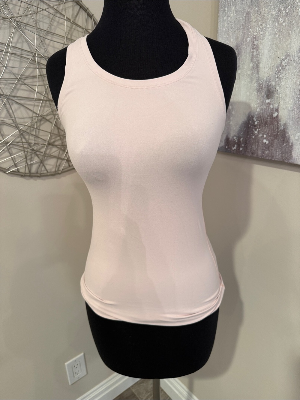 Lululemon Women’s Light Pink Racerback Tank Top size 4
